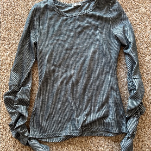 Free People Intimately top size small teal rouched - Picture 1 of 5